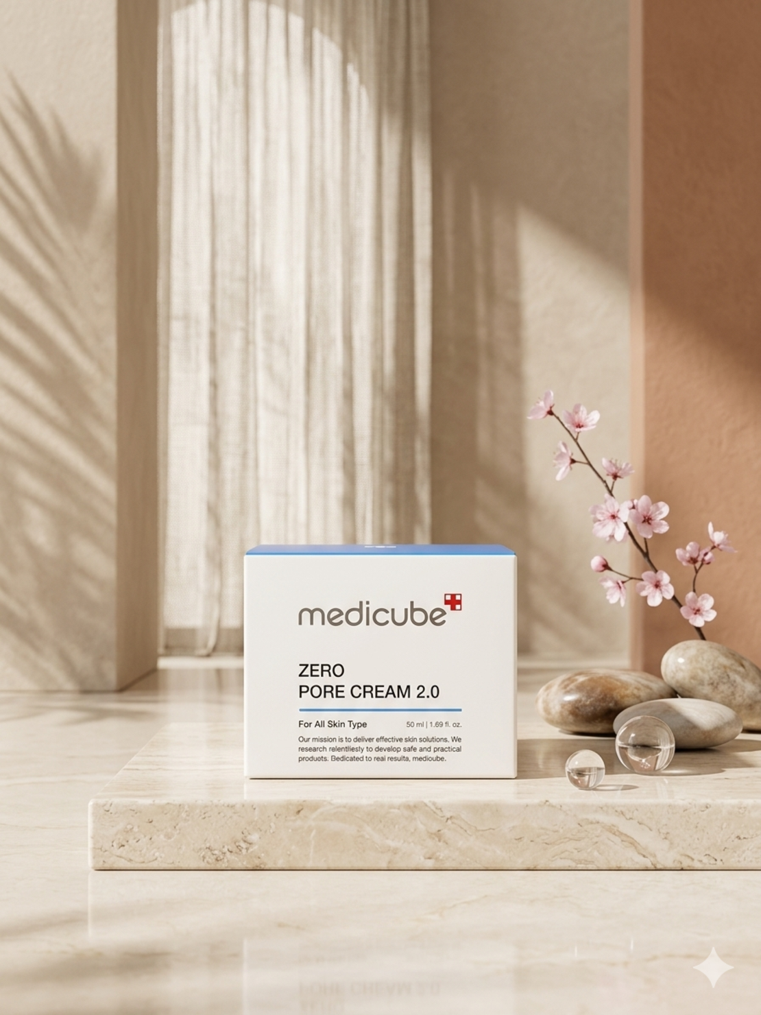 Medicube Zero Pore Cream 2.0 – הקרם האולטימטיבי לכיווץ נקבוביות ואיזון העור