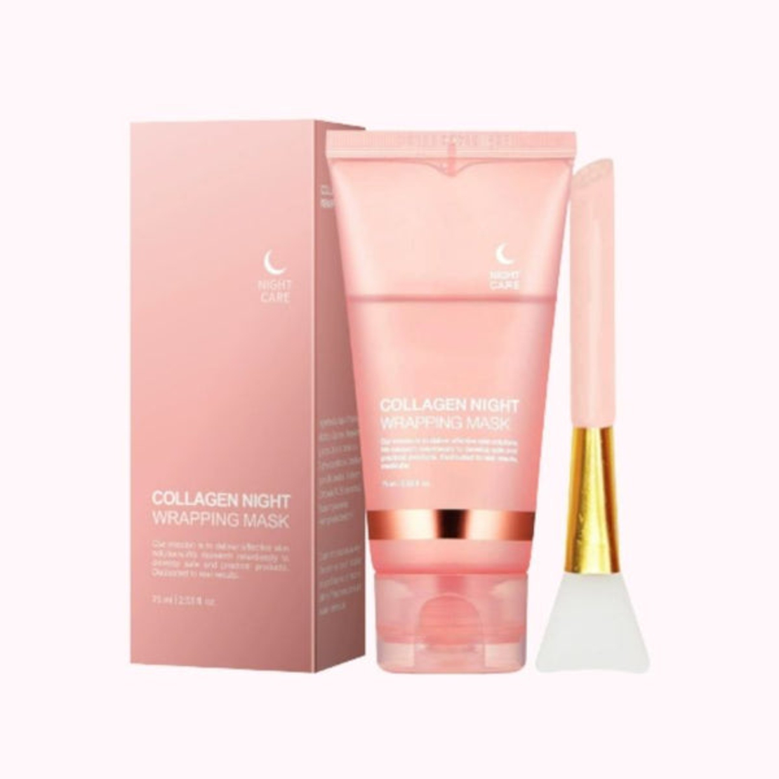 מסכת קולגן למיצוק וזוהר מיידי – Medicube Collagen Night Wrapping Mask