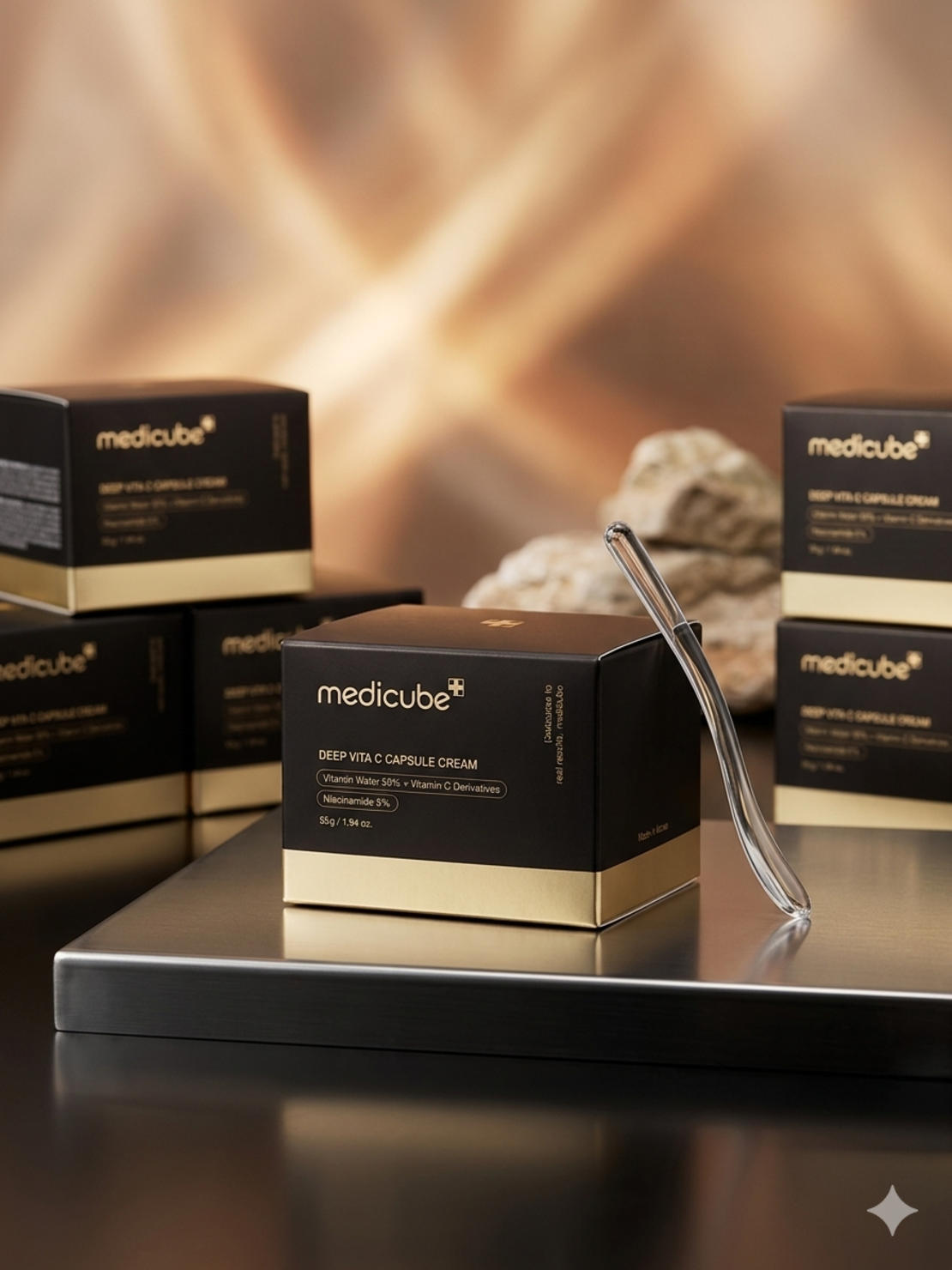 Medicube Deep Vita C Capsule Cream – קרם כמוסות ויטמין C להבהרה והצערת העור