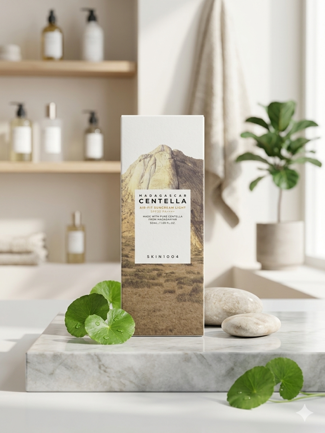 SKIN1004 - Madagascar Centella Air-Fit Suncream Light (50ml)