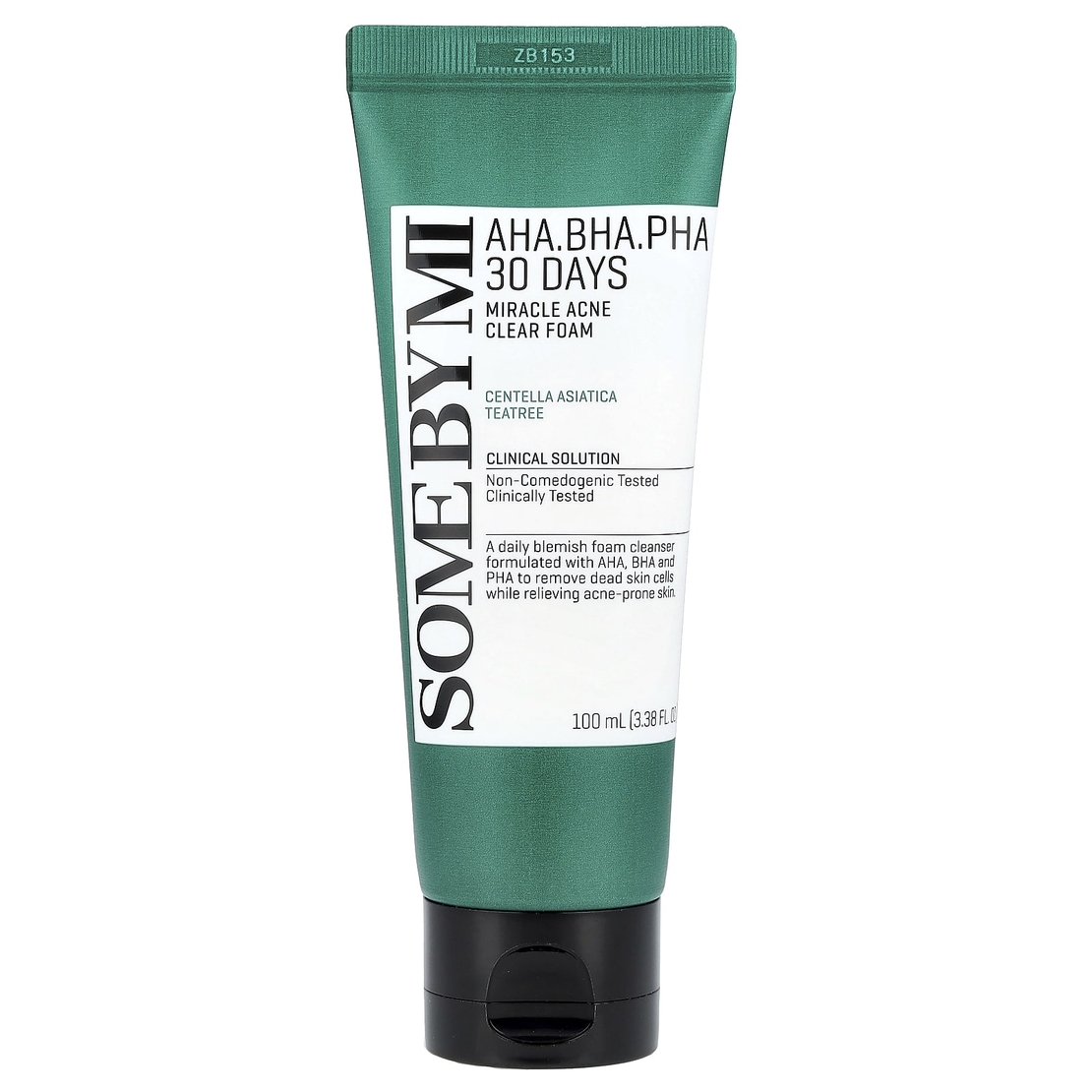 SOME BY MI AHA.BHA.PHA 30 Days Miracle Acne Clear Foam – קצף ניקוי פנים טיפולי לאקנה ופגמי עור (100m
