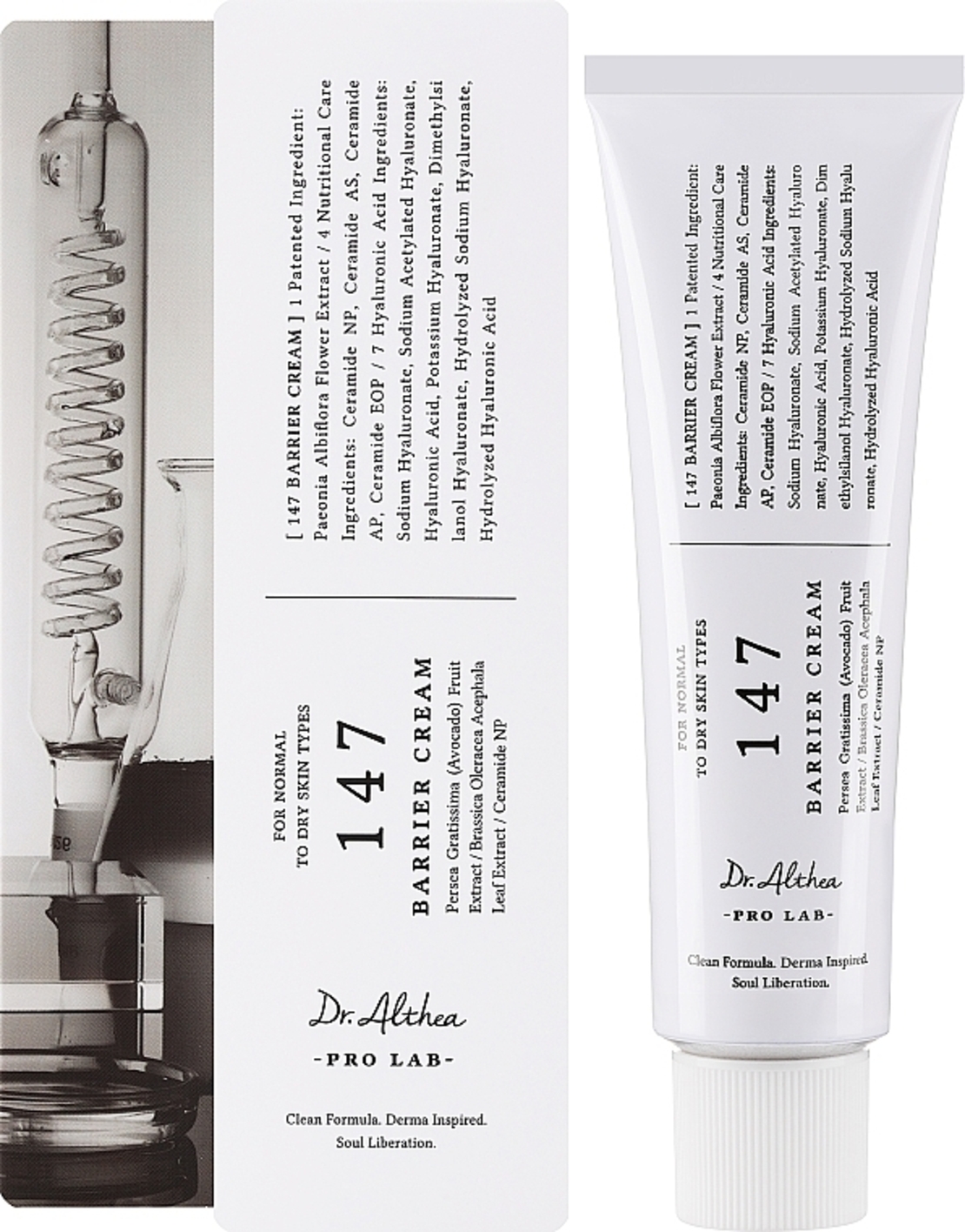 Dr. Althea 147 Barrier Cream – קרם מחסום משקם להזנה עמוקה, הרגעת עור רגיש ושיקום מחסום הלחות (50ml)