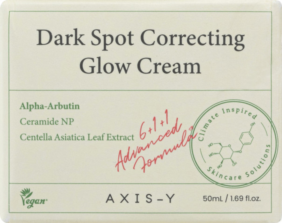 AXIS-Y Dark Spot Correcting Glow Cream – קרם הבהרה לטיפול בכתמים ופיגמנטציה (50ml)