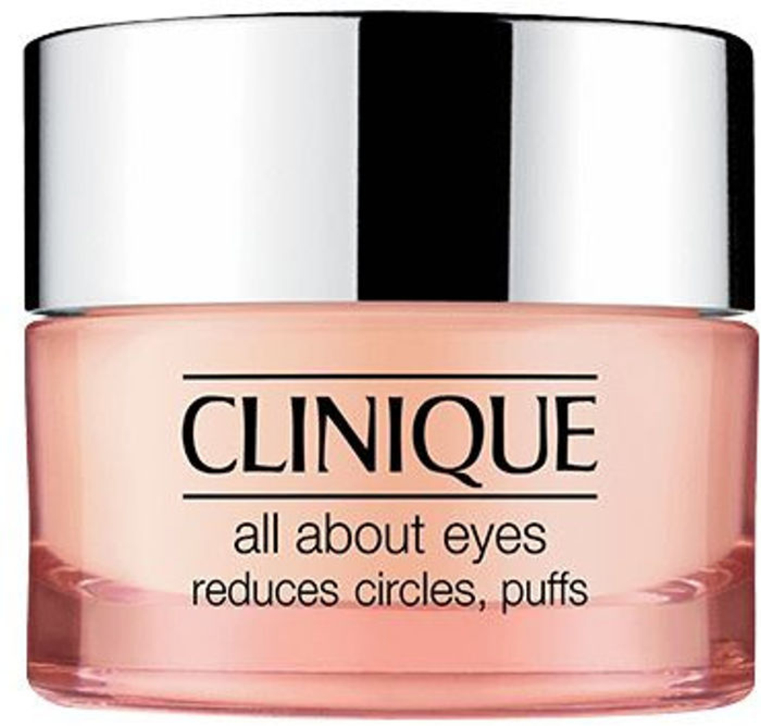 Clinique All About Eyes – קרם ג'ל עדין לטיפול בנפיחויות, עיגולים שחורים וקמטוטים באזור העיניים (15ml)