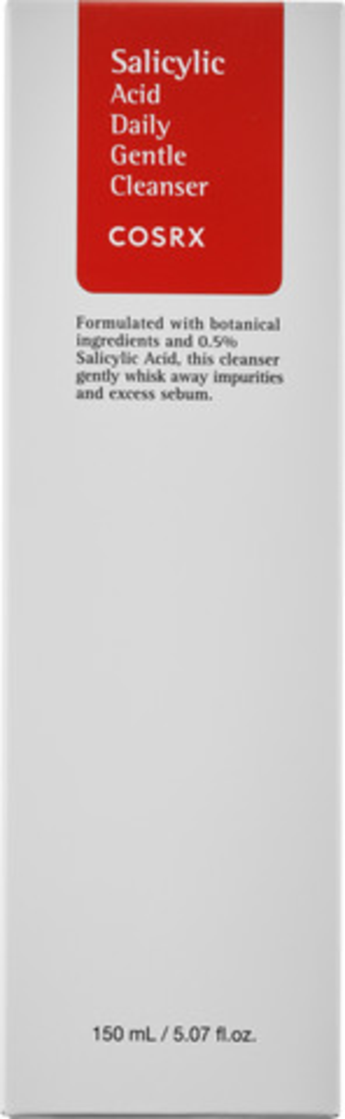 COSRX Salicylic Acid Daily Gentle Cleanser – סבון פנים טיפולי עם חומצה סליצילית לניקוי עמוק וטיפול בפגמים (150ml)