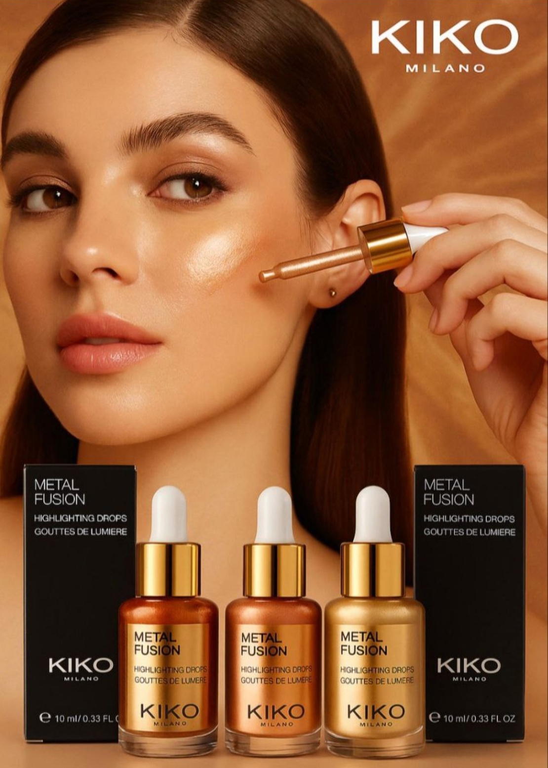 KIKO MILANO Metal Fusion – טיפות הקסם למראה זוהר ומטאלי