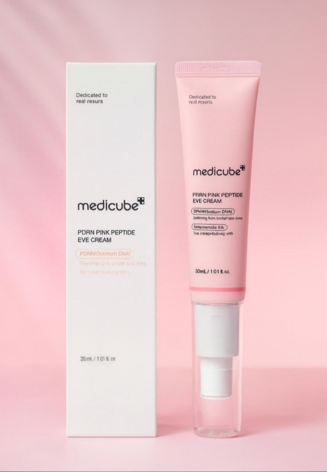 💖 Medicube PDRN Pink Peptide Eye Cream - קרם עיניים פפטידי ורוד