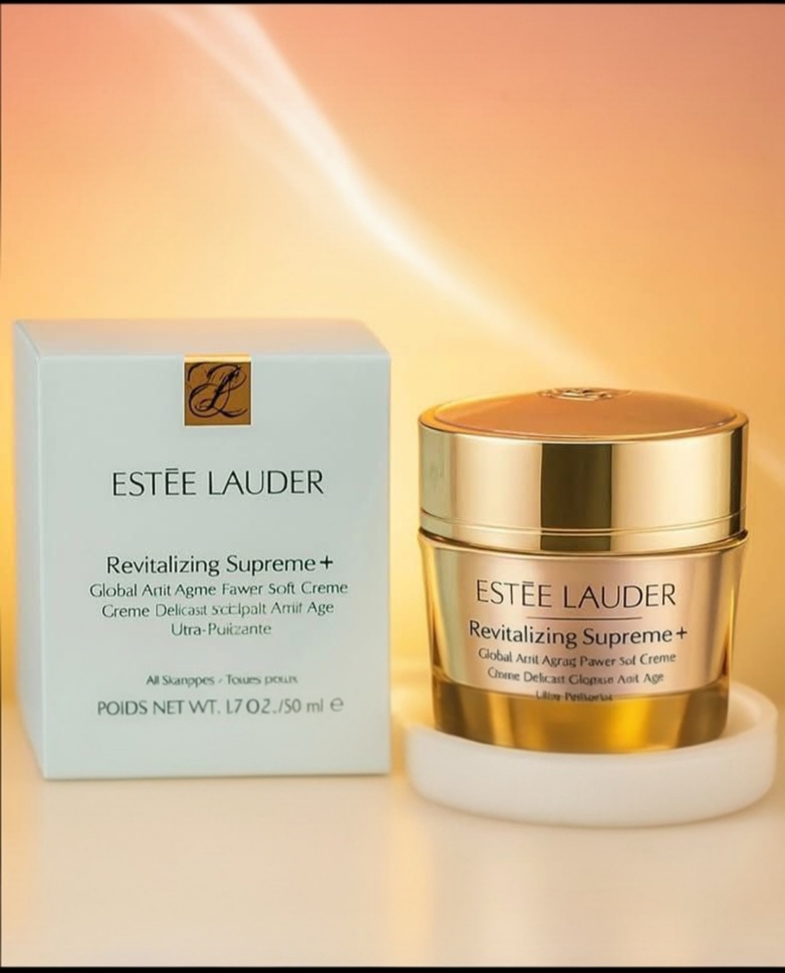 Estée Lauder Revitalizing Supreme+ – קרם אנטי-אייג'ינג עוצמתי במרקם קליל (Soft Creme)