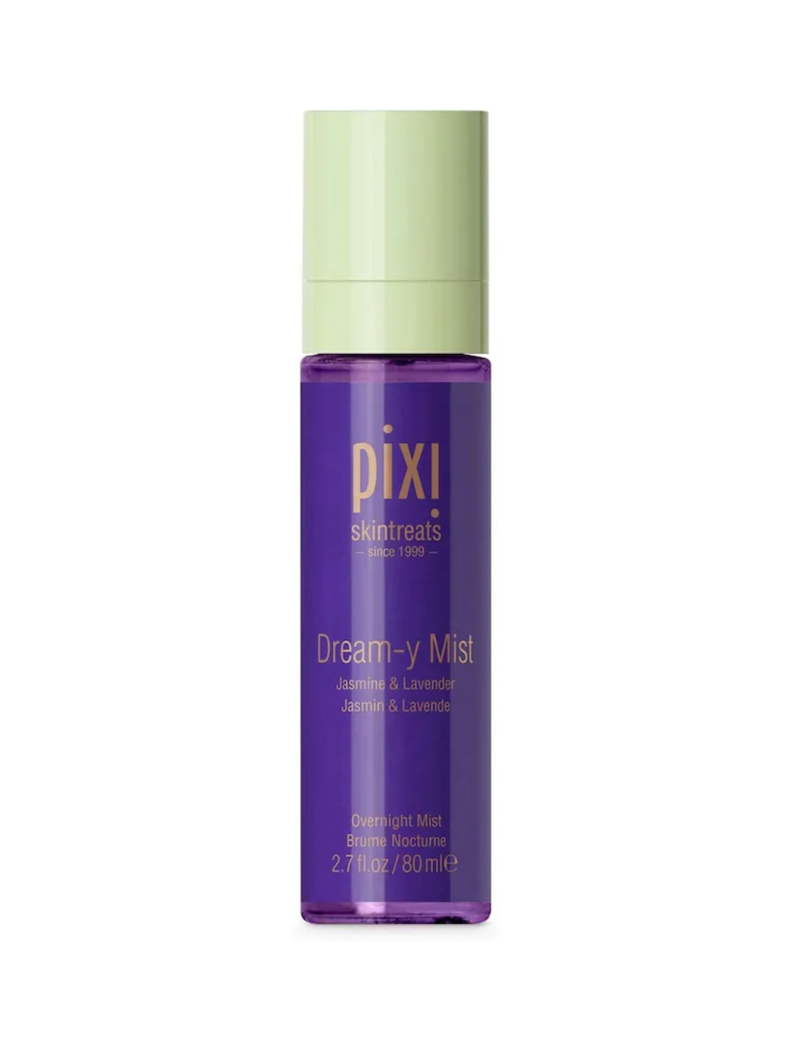 Pixi Dream-y Mist – תרסיס לחות מרגיע ללילה עם יסמין ולבנדר (Overnight Mist) – 80 מ