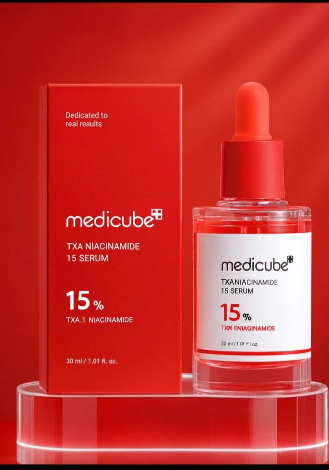 🛑 Medicube TXA Niacinamide 15 Serum - סרום ממוקד לכתמים וגוון אחיד