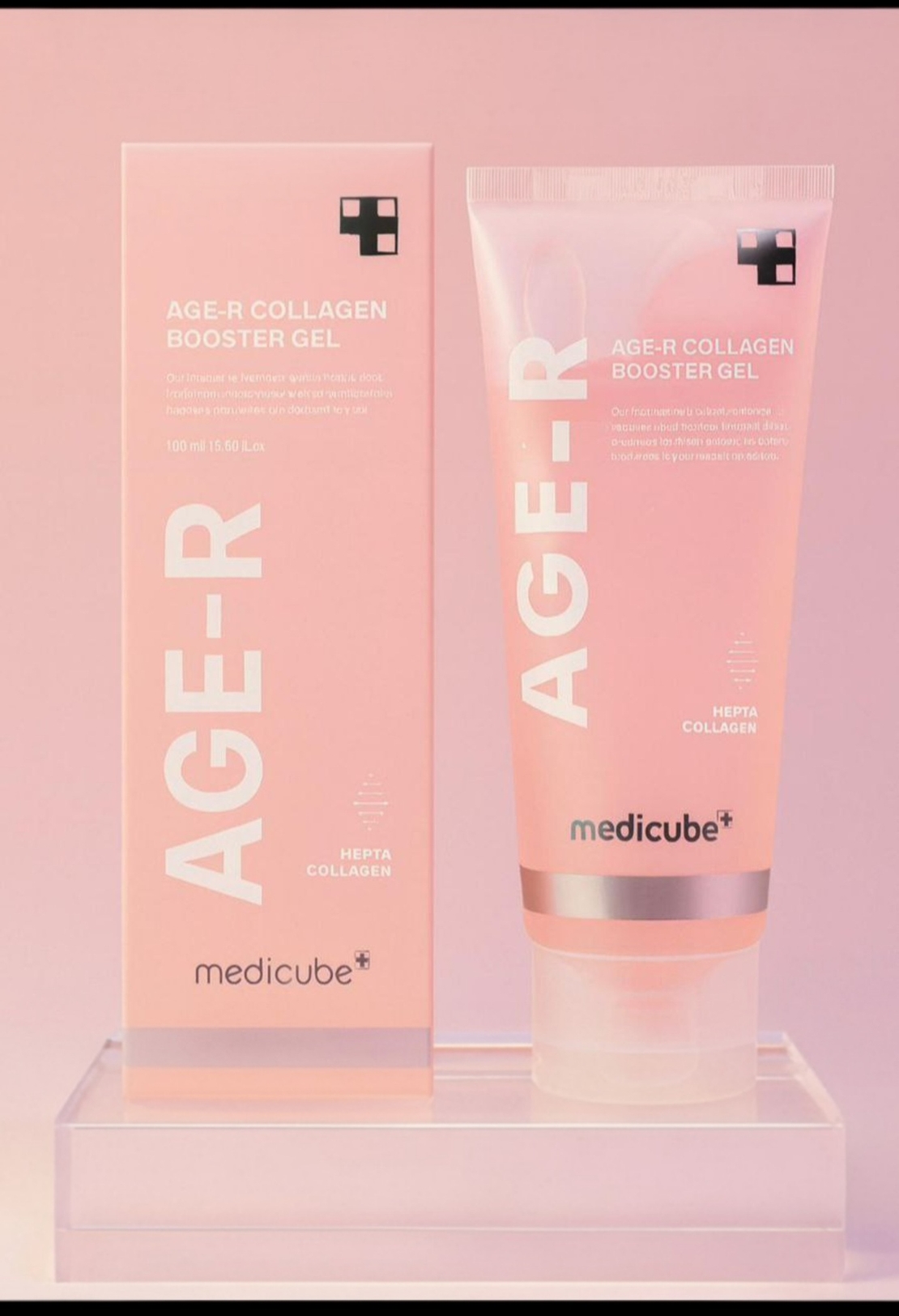 🌸 Medicube AGE-R Collagen Booster Gel - ג'ל מוליך וממצק קולגן 🌸