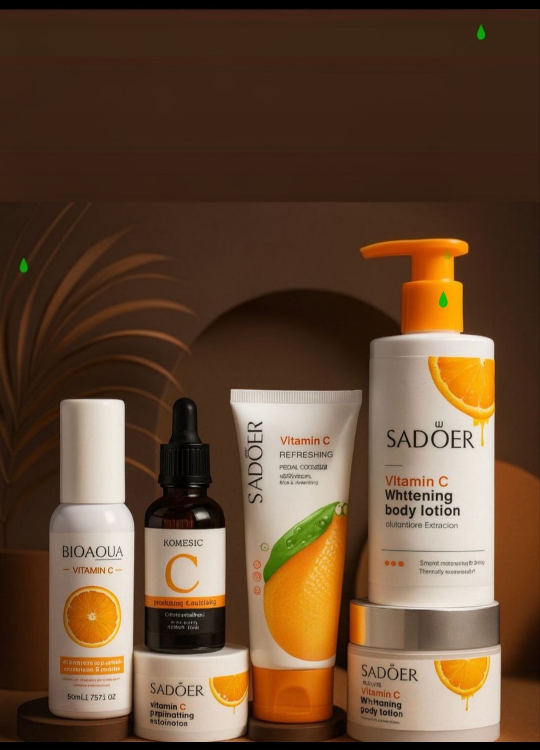 🍊 סדרת ויטמין C המושלמת לעור זוהר ובריא! ✨
