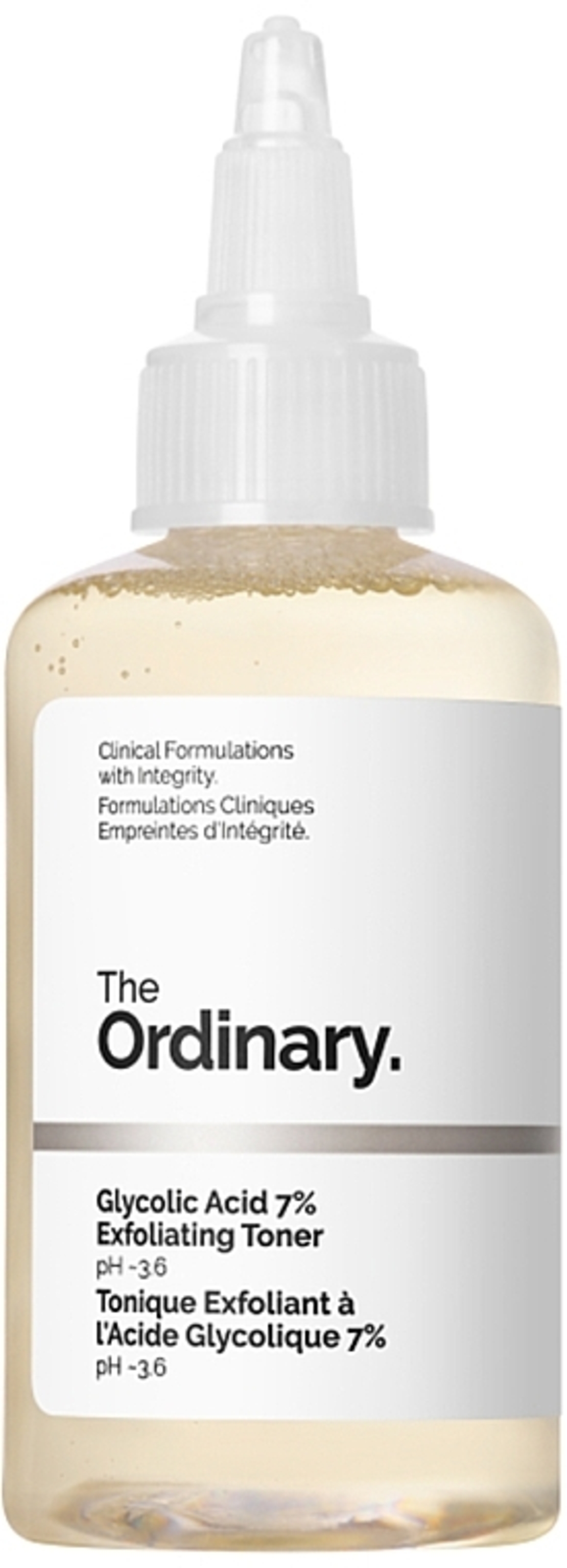 The Ordinary Glycolic Acid 7% Exfoliating Toner – טונר חומצה גליקולית לחידוש מרקם העור, הבהרה וזוהר יוצא דופן
