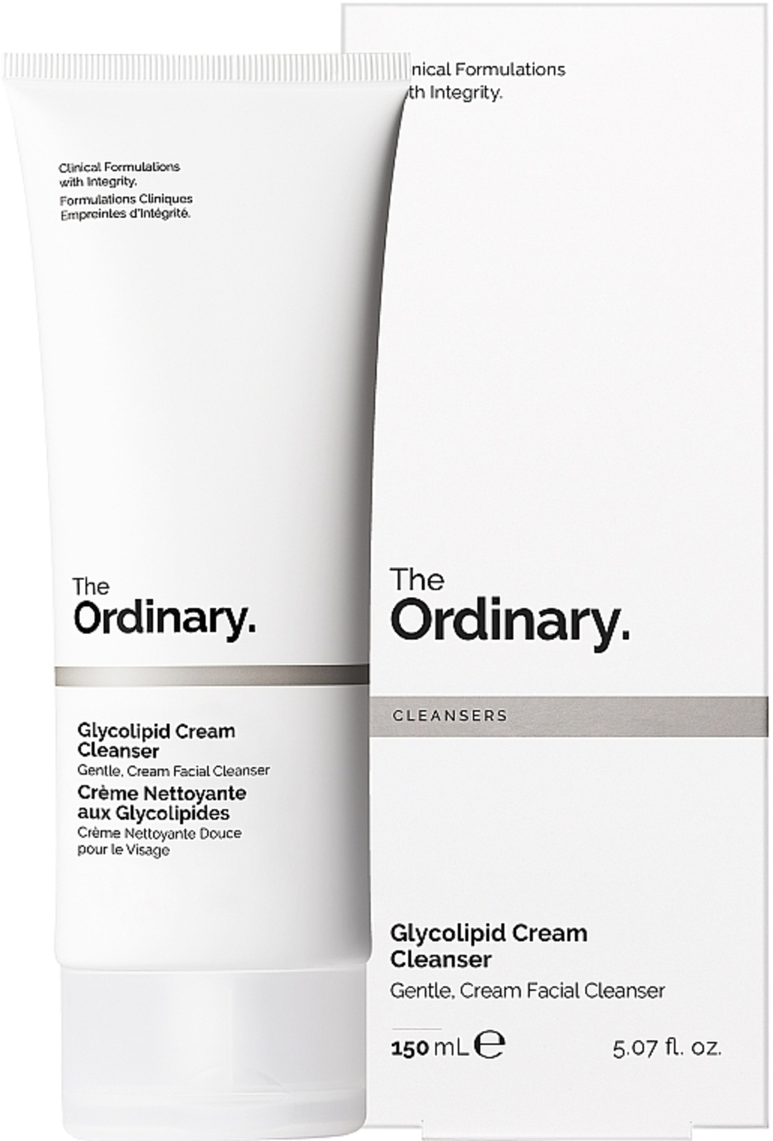 The Ordinary Glycolipid Cream Cleanser – קרם ניקוי פנים עדין לניקוי יסודי ושמירה על מחסום הלחות (150ml)