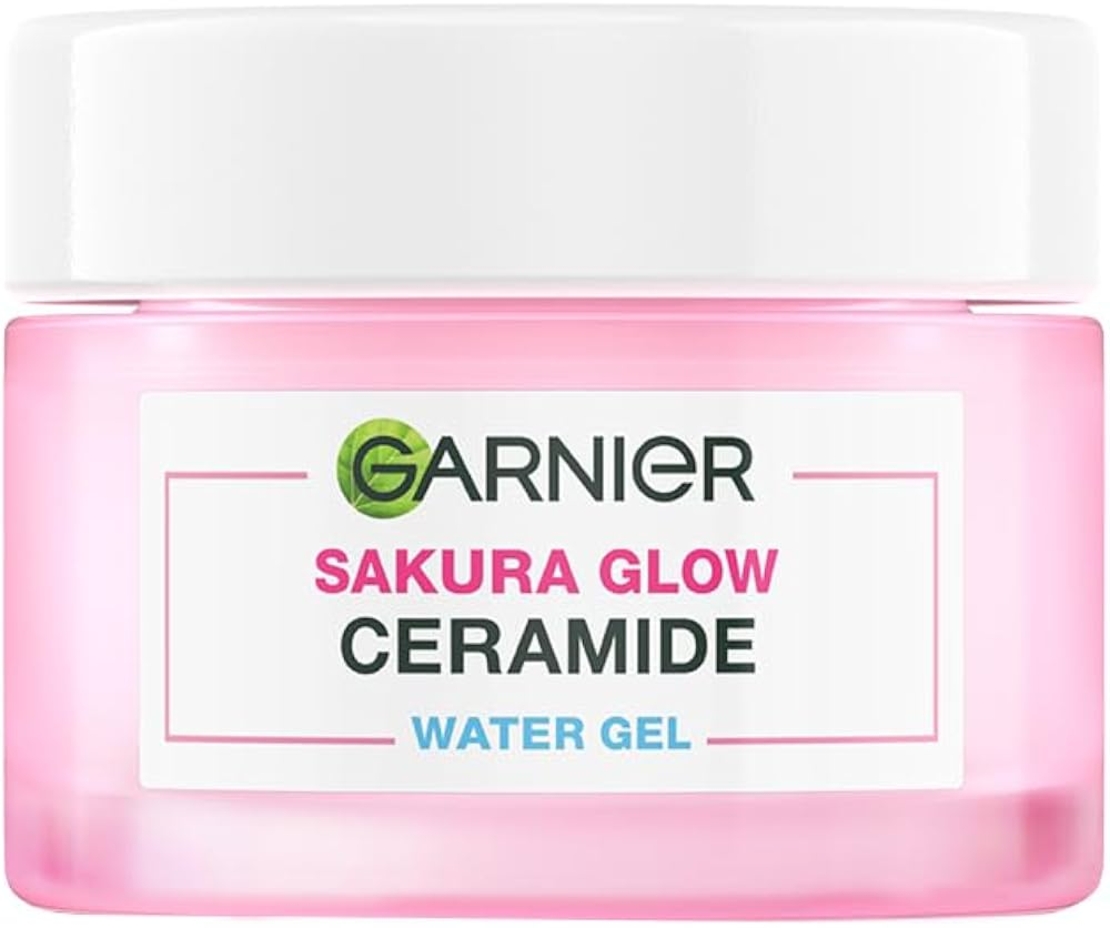 ג'ל לחות סקורה סרמיד גארנייה Garnier Sakura Glow Ceramide Water Gel