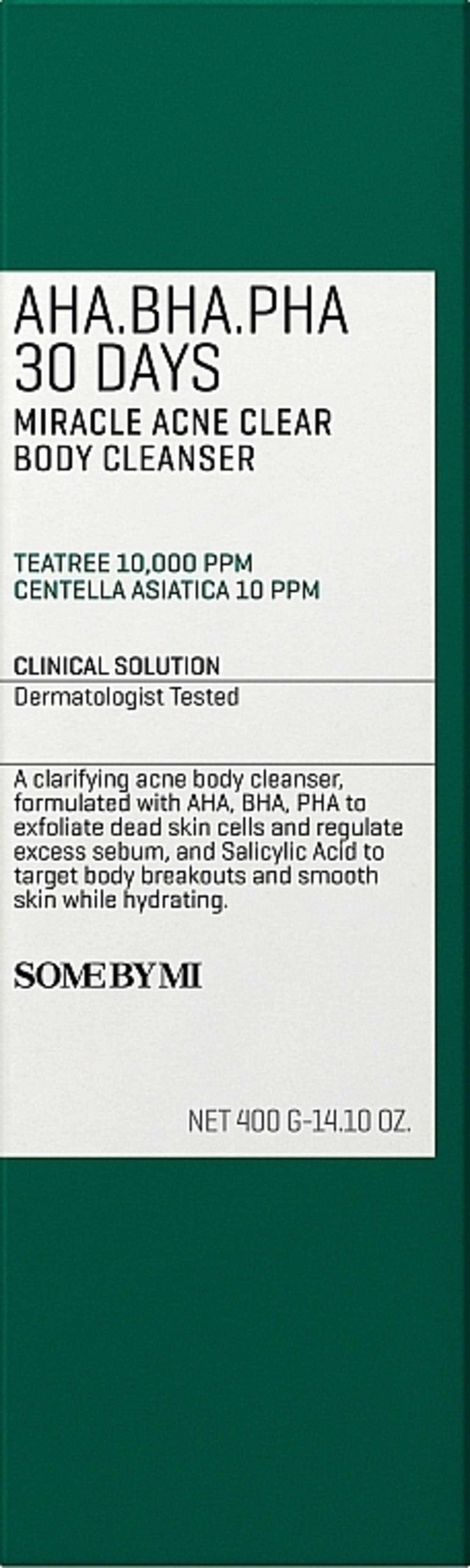 SOME BY MI AHA.BHA.PHA 30 Days Miracle Acne Clear Body Cleanser – תרחיץ גוף טיפולי לעור נוטה לאקנה (400g)