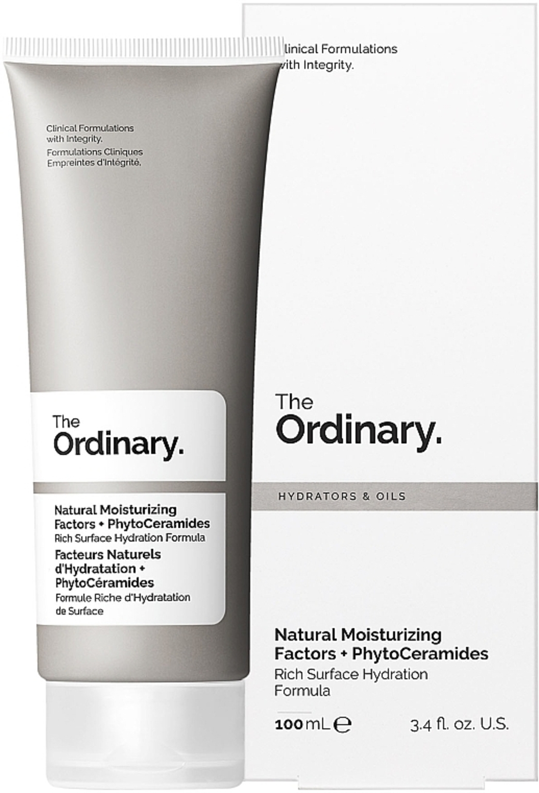 The Ordinary Natural Moisturizing Factors + PhytoCeramides – קרם לחות עשיר ומשקם עם סרמידים להזנה עמוקה (30ml)