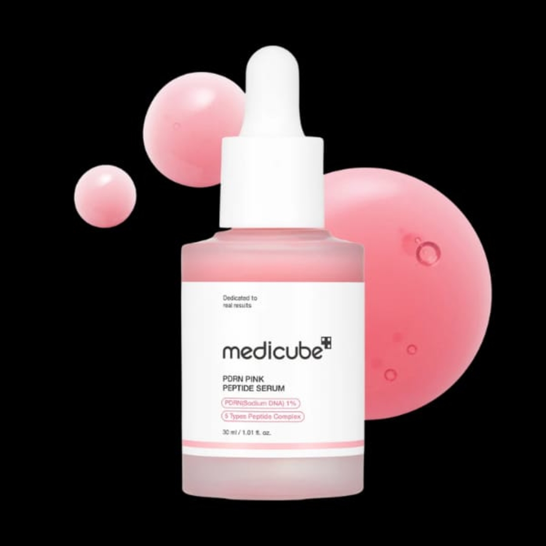 Medicube PDRN Pink Peptide Serum – סרום פפטידים ו-PDRN לחידוש והצערת העור