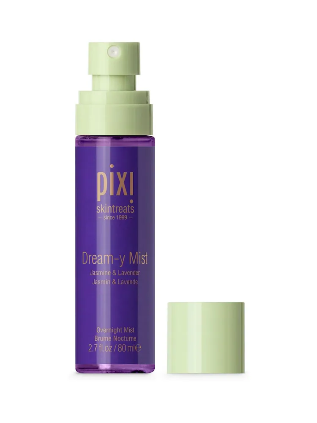 Pixi Dream-y Mist – תרסיס לחות מרגיע ללילה עם יסמין ולבנדר (Overnight Mist) – 80 מ