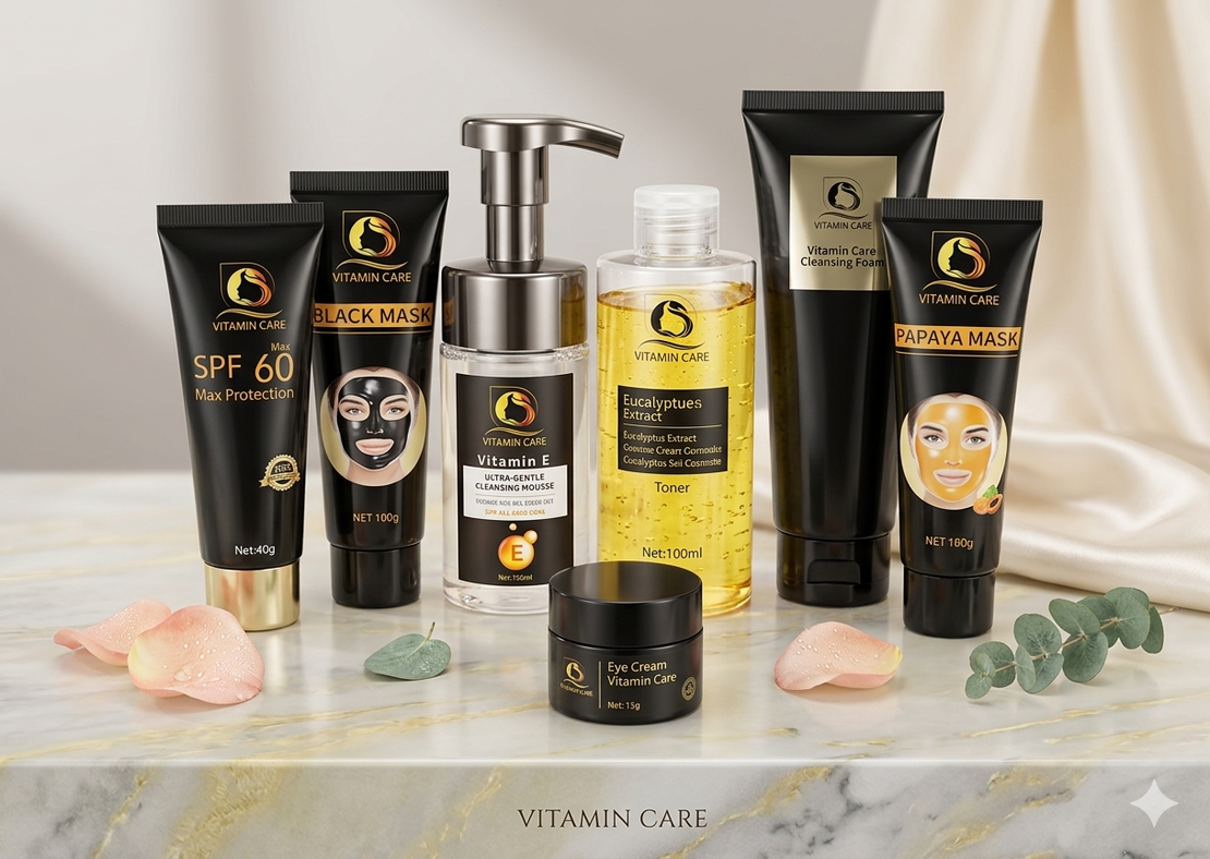 מארז טיפוח הפנים המושלם – Vitamin Care Gold Editio