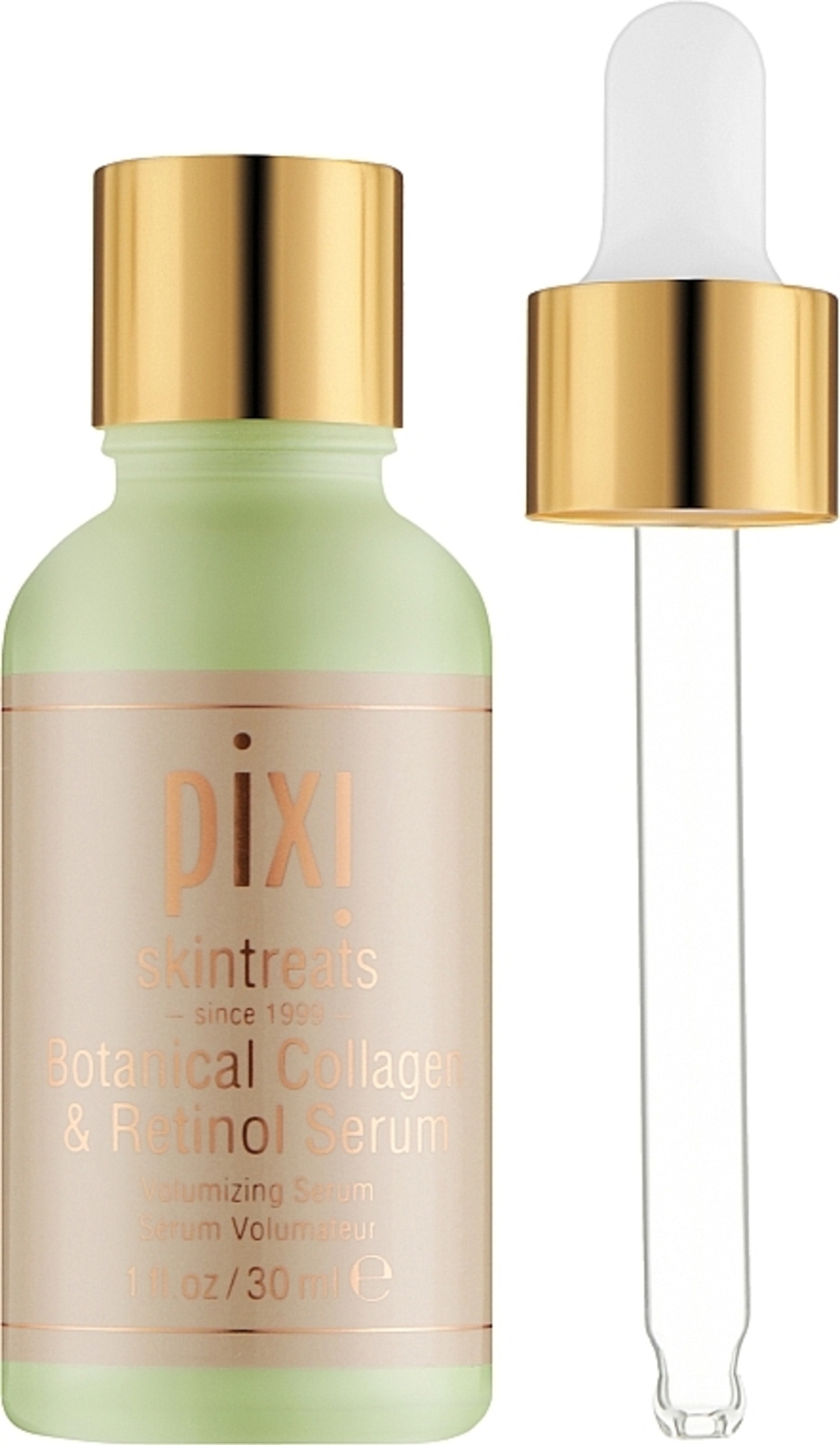 Pixi Botanical Collagen & Retinol Serum – סרום קולגן בוטני ורטינול למיצוק ועיבוי העור (Volumizing Serum) – 30 מ