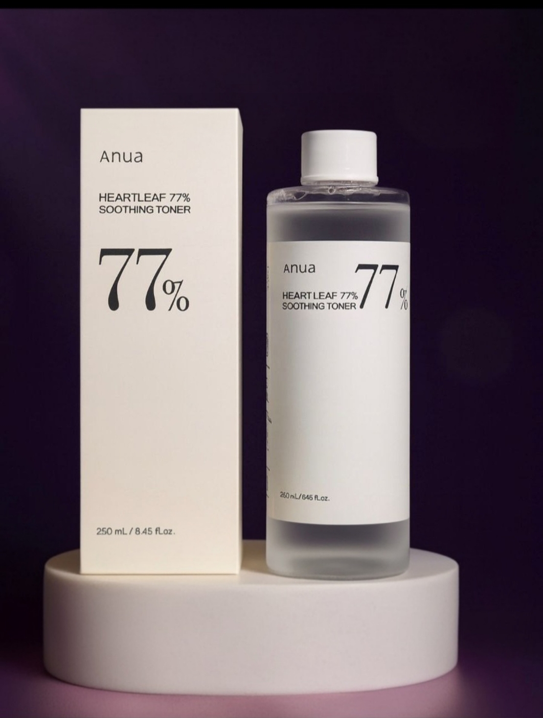 🌿 Anua Heartleaf 77% Soothing Toner - טונר מרגיע ומאזן 🌿