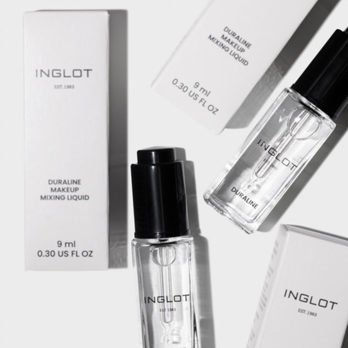 נוזל ערבוב והחייאת איפור Inglot Duraline (9 מ