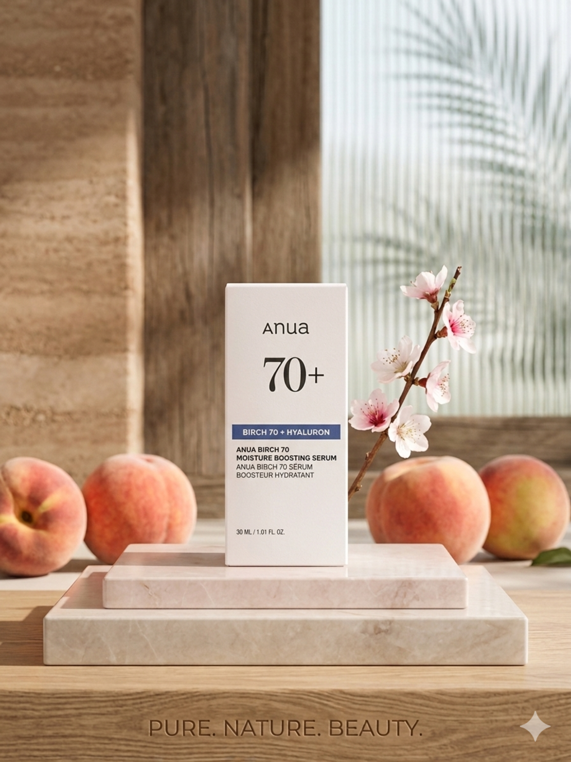 Anua Birch 70 Moisture Boosting Serum – סרום לחות אינטנסיבי לשיקום והרגעת העור (30ml)