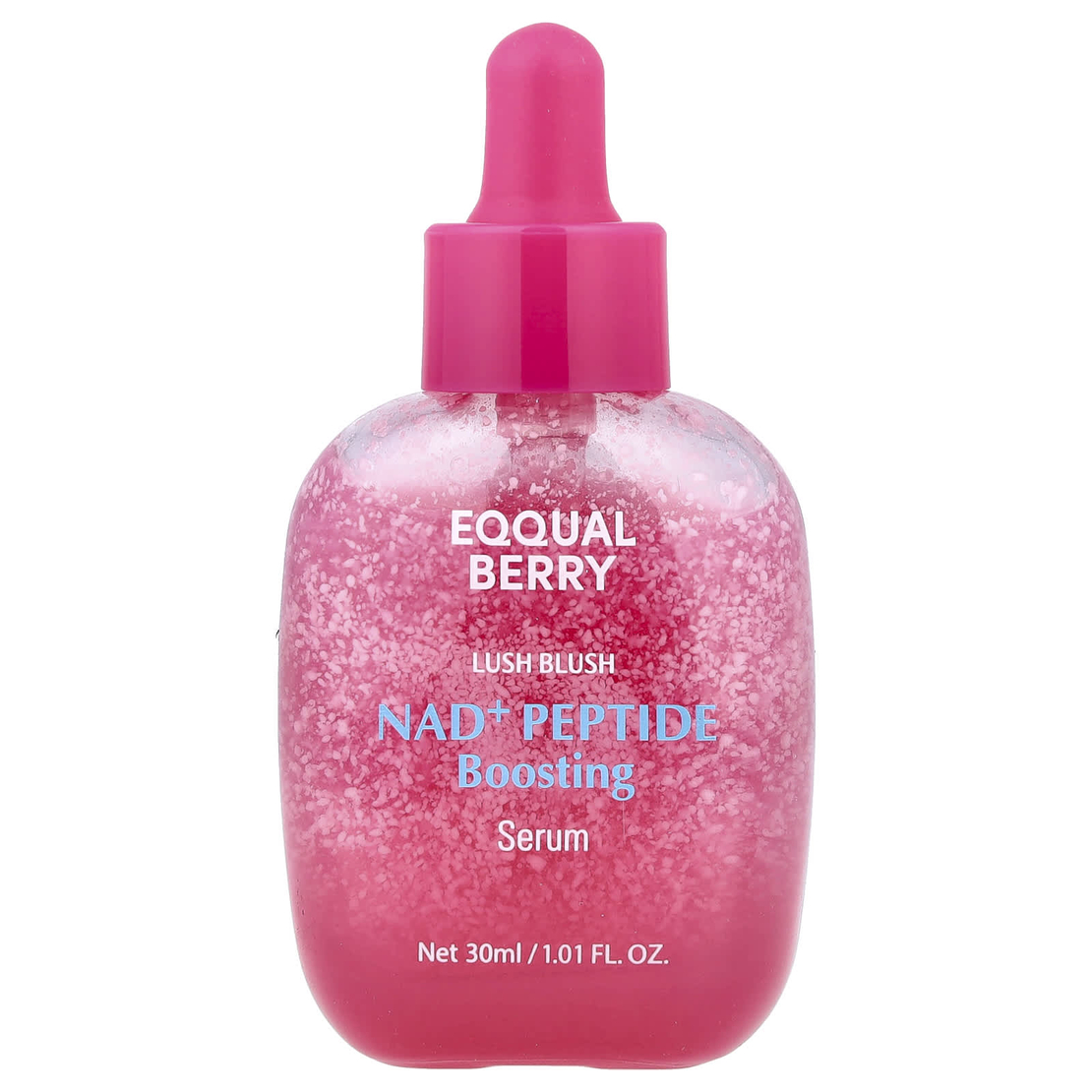 EQQUALBERRY Lush Blush NAD+ Peptide Boosting Serum – סרום בוסטר למיצוק, אנרגיה תאית והצערת העור (30ml)
