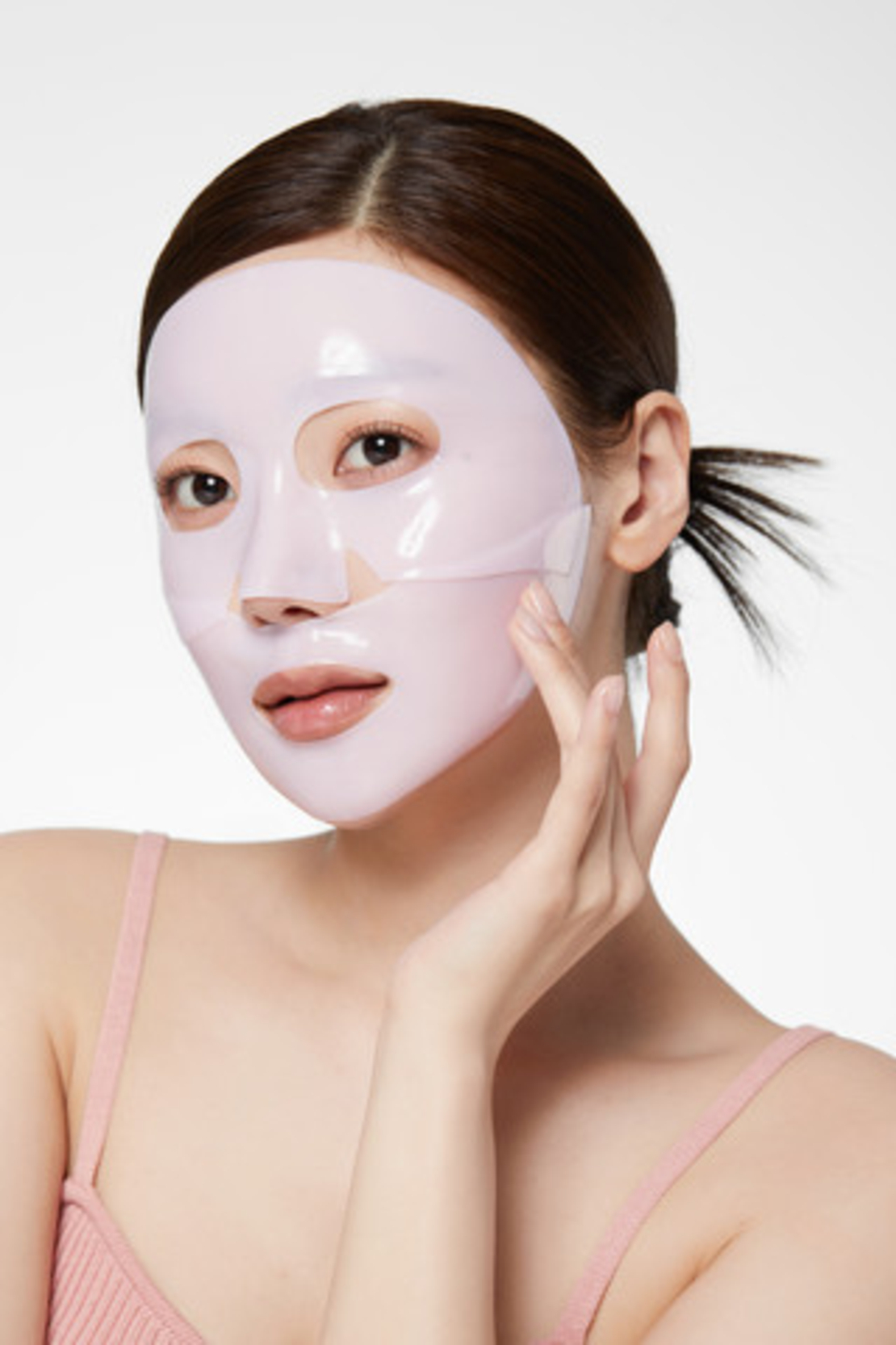 מסכת ג'ל קולגן ורודה PDRN של Medicube – לחות, מיצוק וזוהר מיידי