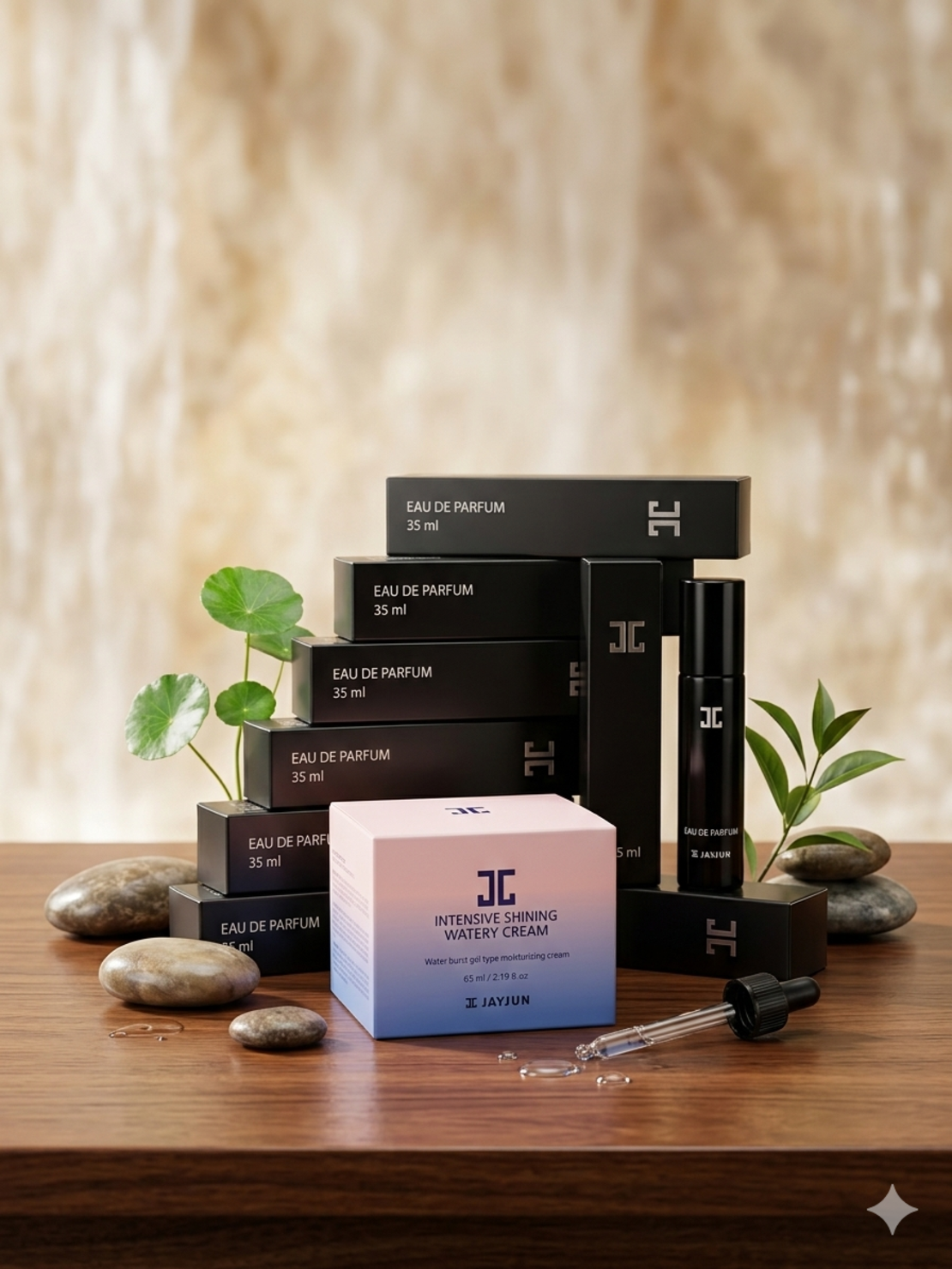 Jayjun Intensive Shining Watery Cream – קרם לחות במרקם ג'ל למראה קורן וזוהר