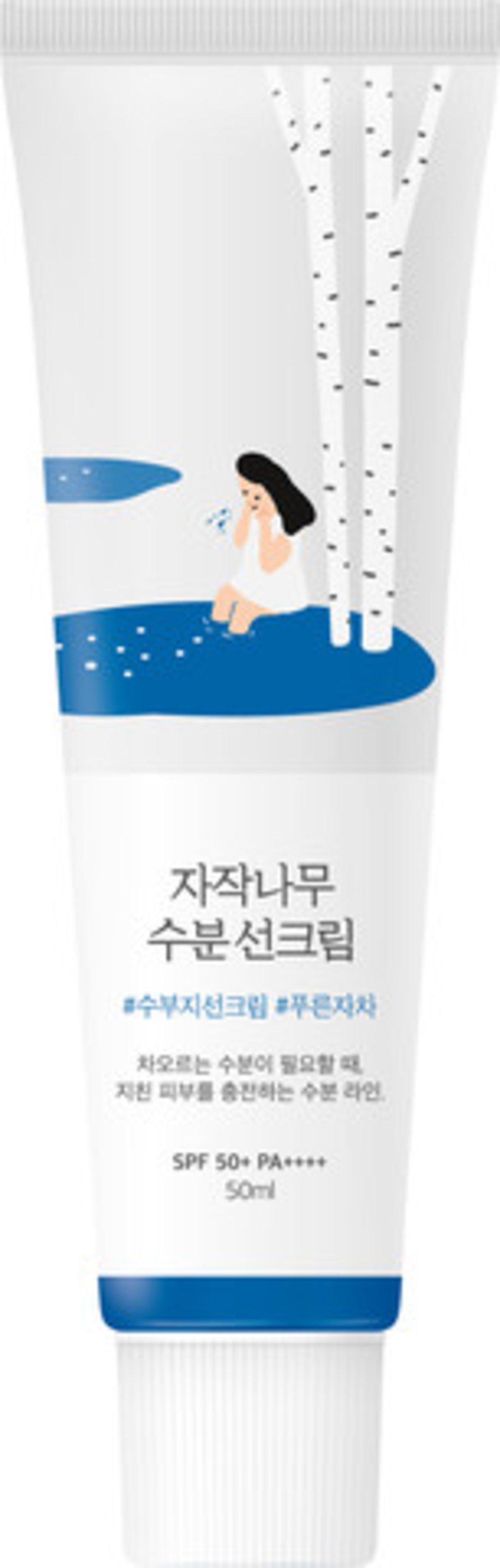 Round Lab Birch Juice Moisturizing Sunscreen – קרם הגנה מעניק לחות SPF 50+ PA++++ (50ml)