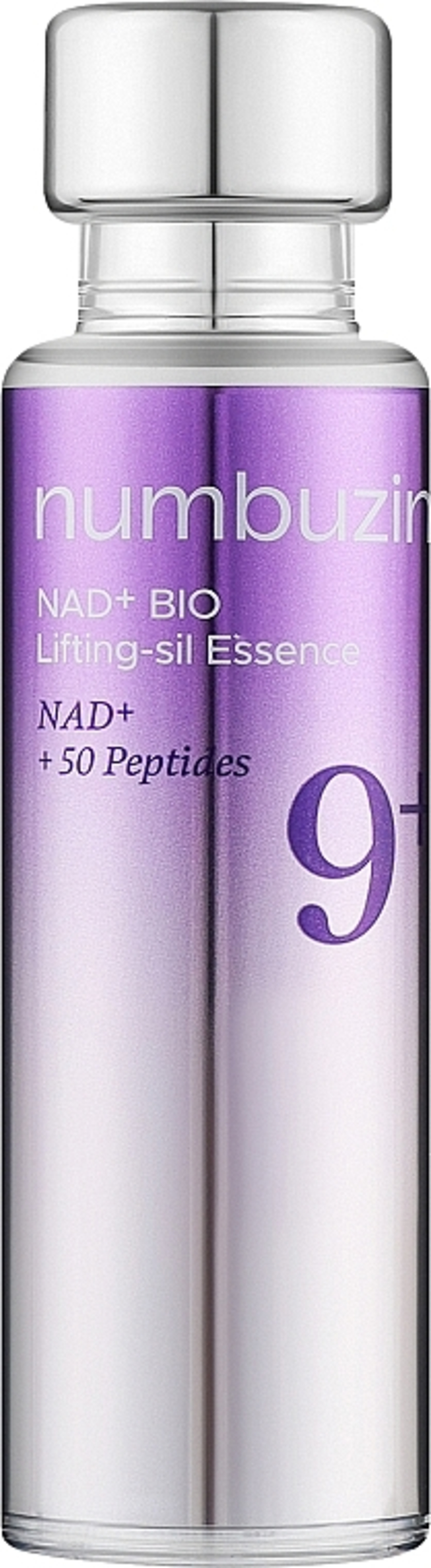numbuzin No.9 NAD+ BIO Lifting-sil Essence – אסנס ליפטינג מתקדם להרמה, מיצוק ושיקום אלסטיות העור (100ml)