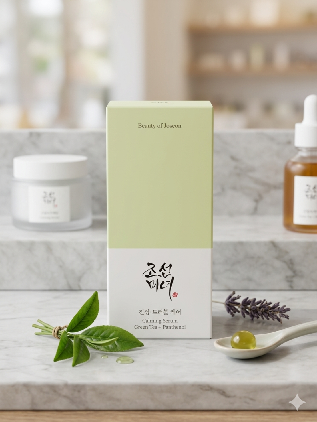 Beauty of Joseon Calming Serum – סרום תה ירוק ופנתנול להרגעה וחידוש העור (30ml)
