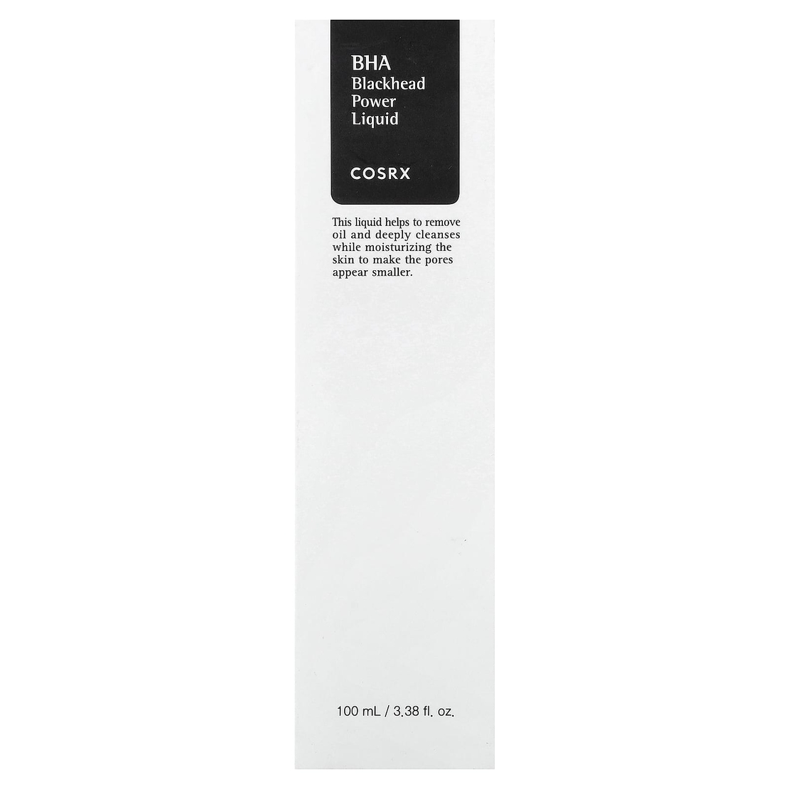 COSRX BHA Blackhead Power Liquid – נוזל טיפולי לניקוי נקבוביות, הסרת ראשים שחורים ואיזון שומן (100ml)