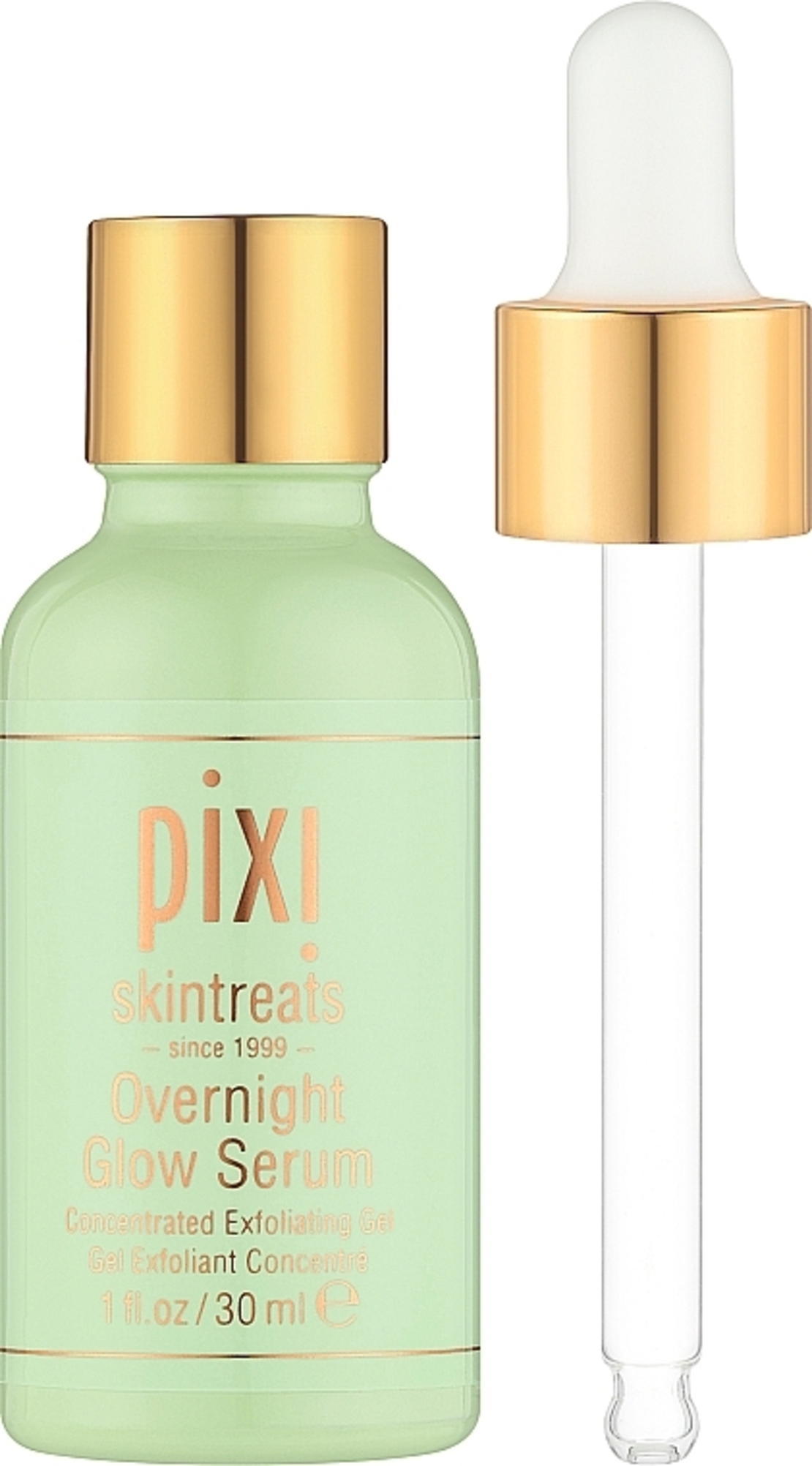 Pixi Overnight Glow Serum – סרום לילה לפילינג וזוהר (ג'ל פילינג מרוכז) – 30 מ
