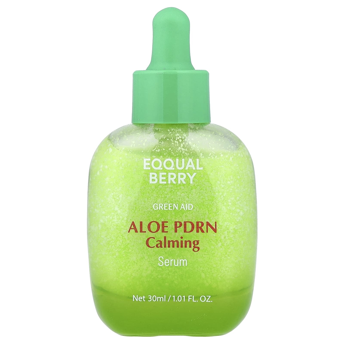 EQQUALBERRY Green Aid Aloe PDRN Calming Serum – סרום הרגעה ושיקום עוצמתי עם אלוורה ו-PDRN (30ml)