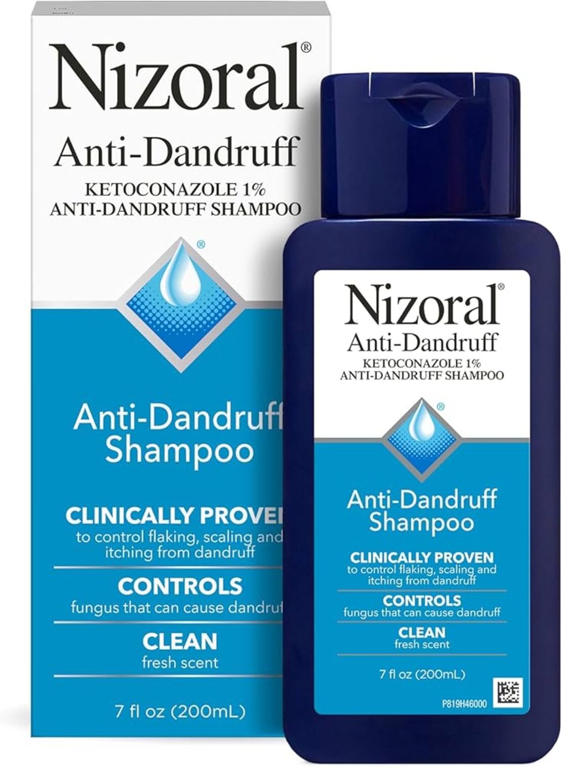 שמפו טיפולי נגד קשקשים ניזוראל Nizoral Anti-Dandruff Shampoo (200 מ