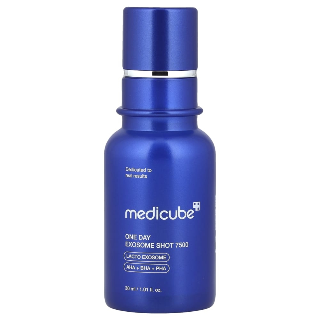 Medicube One Day Exosome Shot 7500 – סרום אקסוזומים וחומצות (Lacto Exosome & AHA+BHA+PHA) לחידוש העור (30 מ