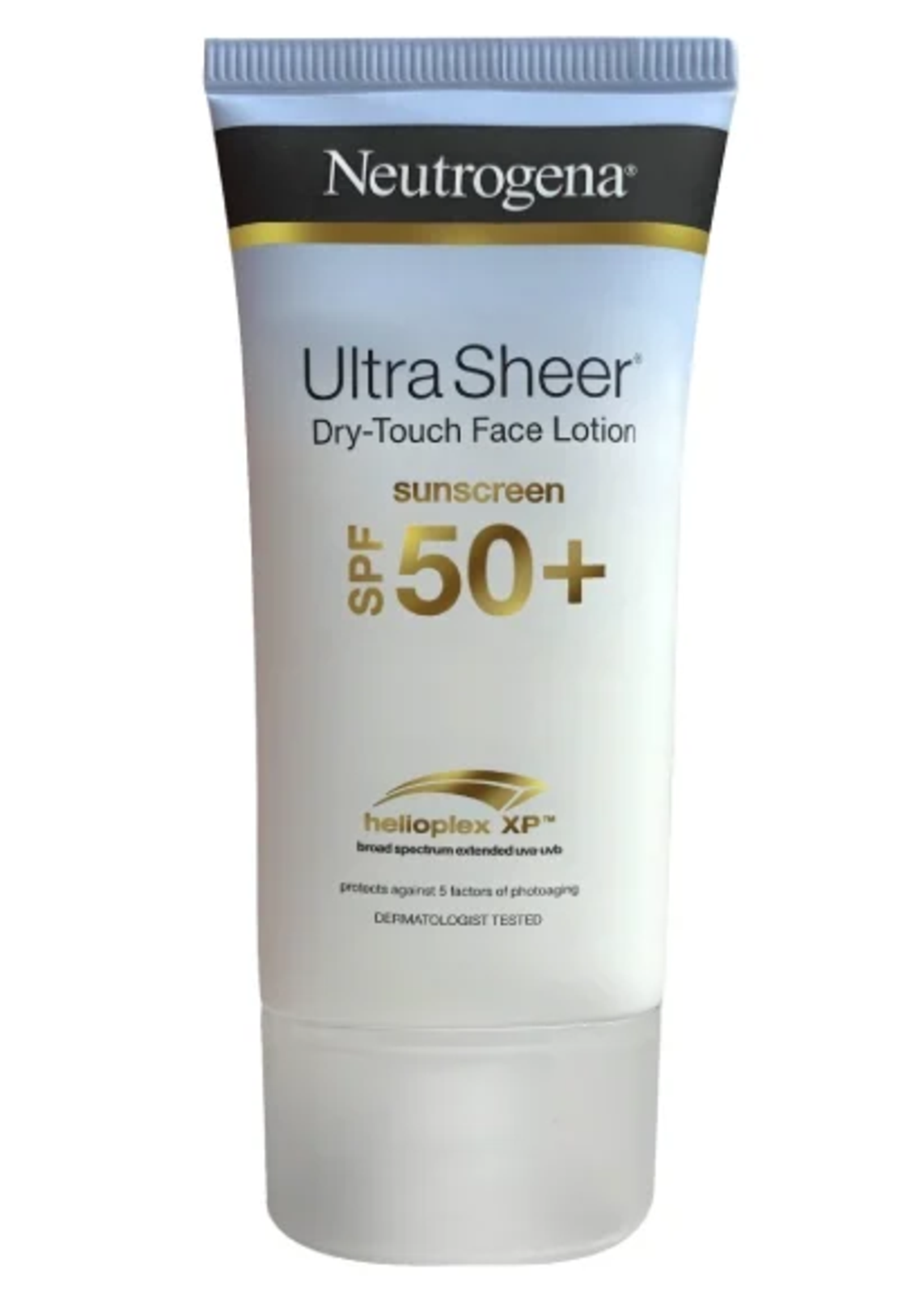 Neutrogena Ultra Sheer Dry-Touch Face Lotion SPF 50+ PA++++ – קרם הגנה לפנים במגע יבש וגימור מאט