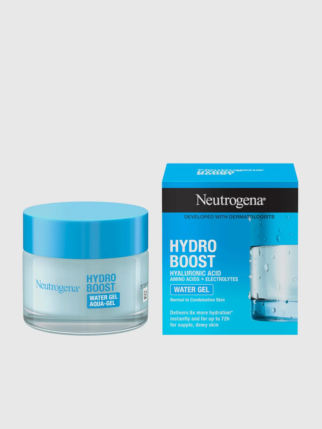 Neutrogena Hydro Boost Water Gel – קרם לחות במרקם ג'ל-מים עם חומצה היאלורונית (50 מ