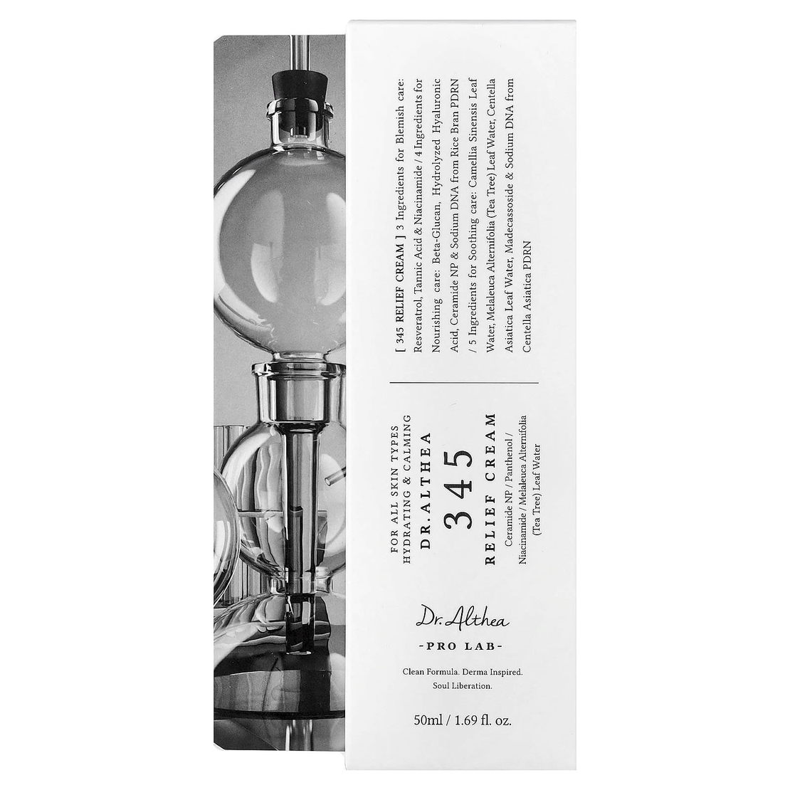 Dr. Althea 345 Relief Cream – קרם לחות, הרגעה ושיקום לעור הפנים (50ml)