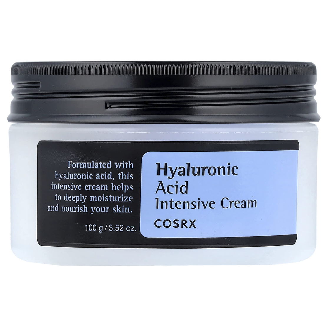 COSRX Hyaluronic Acid Intensive Cream – קרם לחות אינטנסיבי מועשר בחומצה היאלורונית להזנה עמוקה (100g