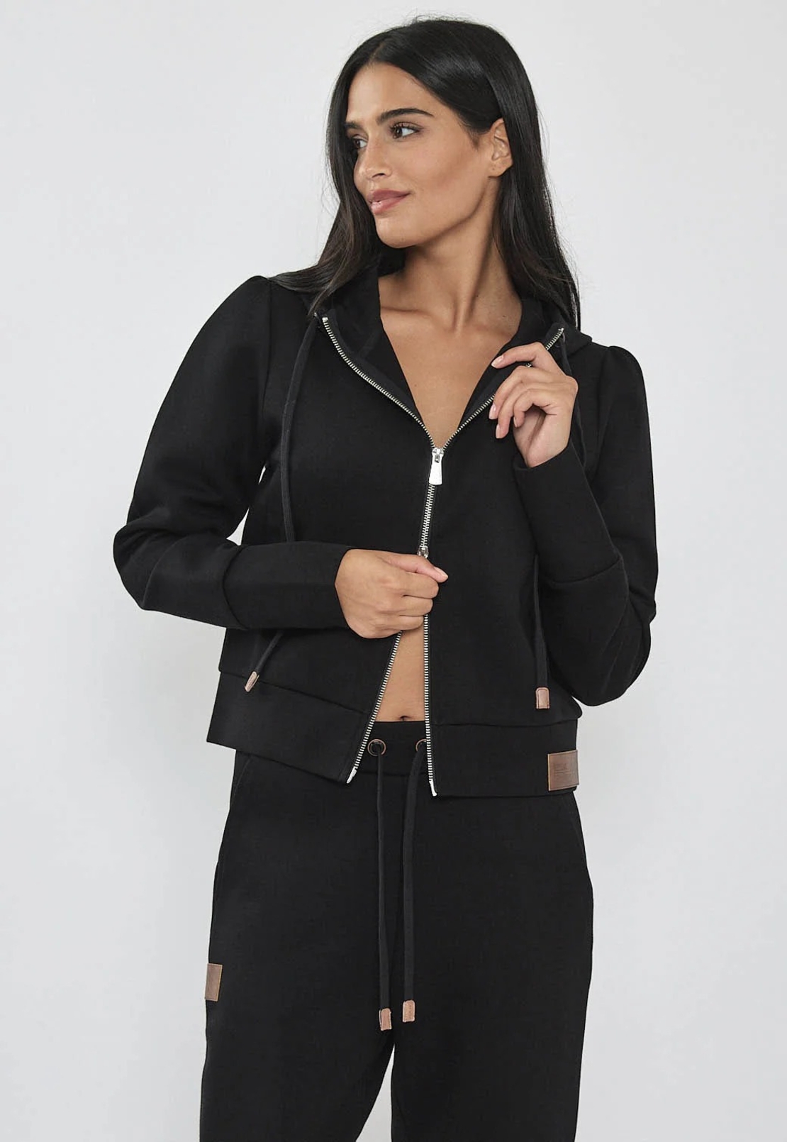 REPLAY - חליפה טרנינג  בצבע שחור