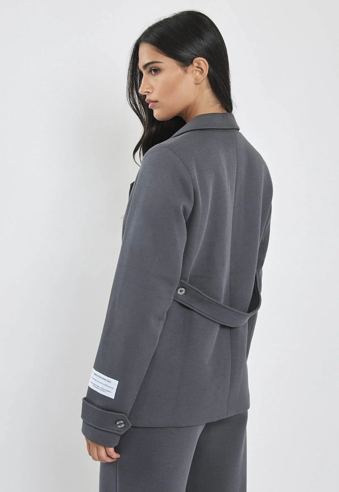 REPLAY - חליפה לנשים בצבע אפור