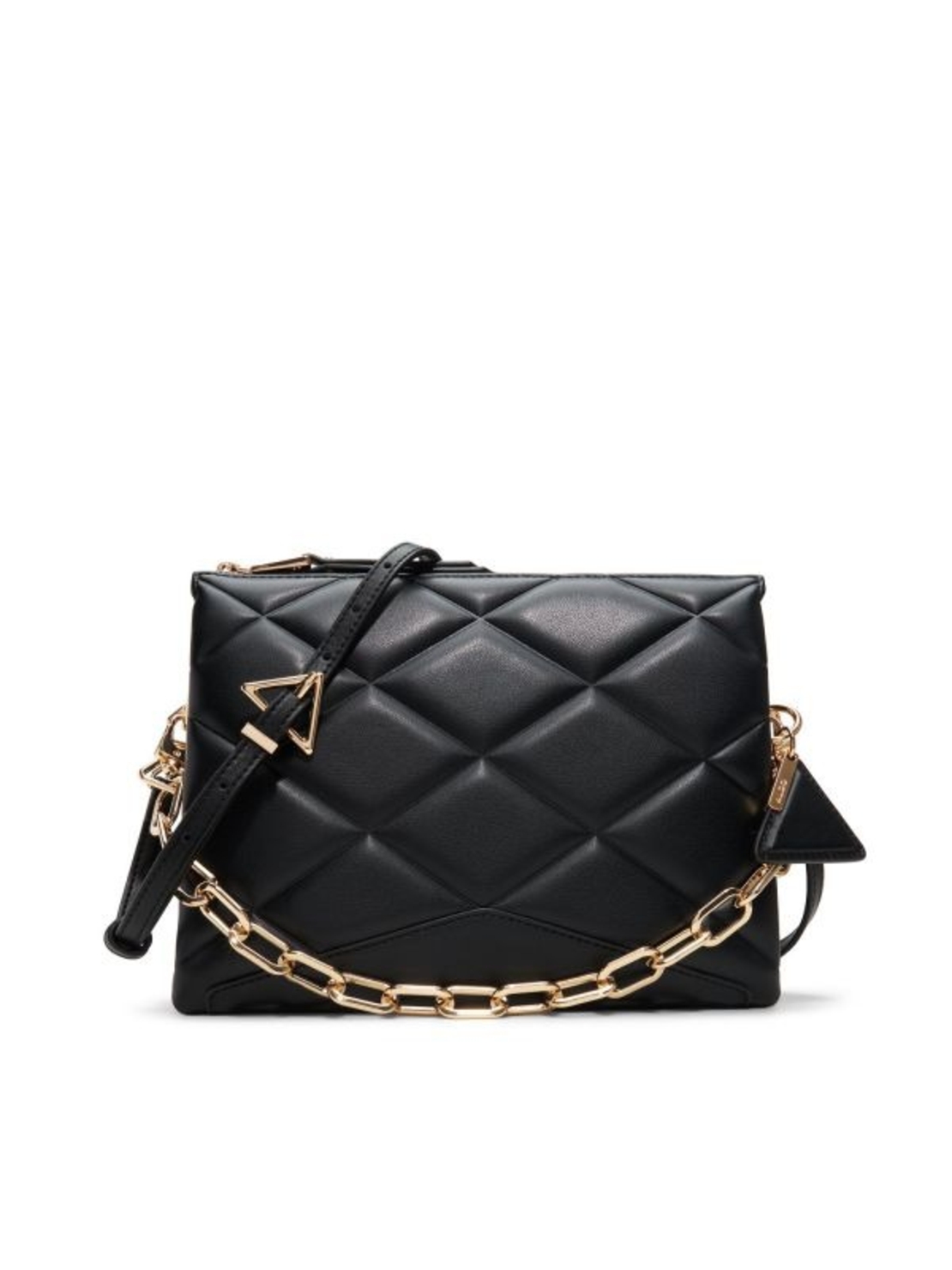 ALDO -  תיק צד מרובע בדוגמת מעויינים לנשים