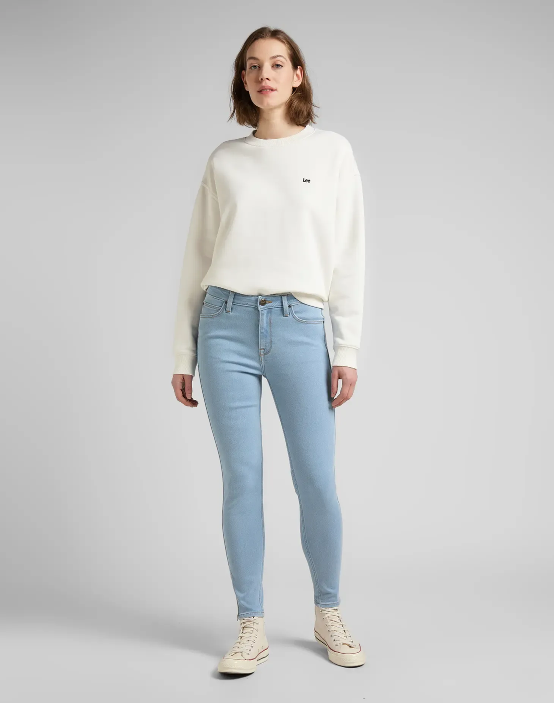 ג'ינס SCARLETT HIGH סקיני בגזרה גבוהה