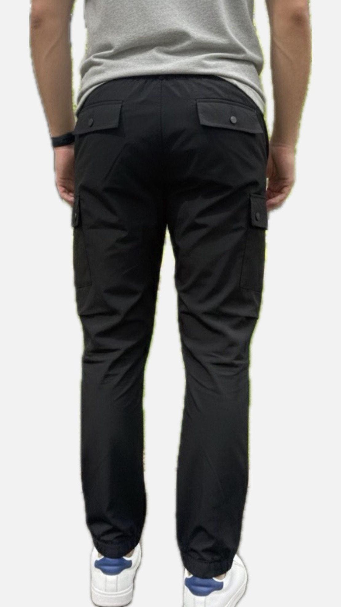 CROCKER - מכנס דגמח ניילון שחור