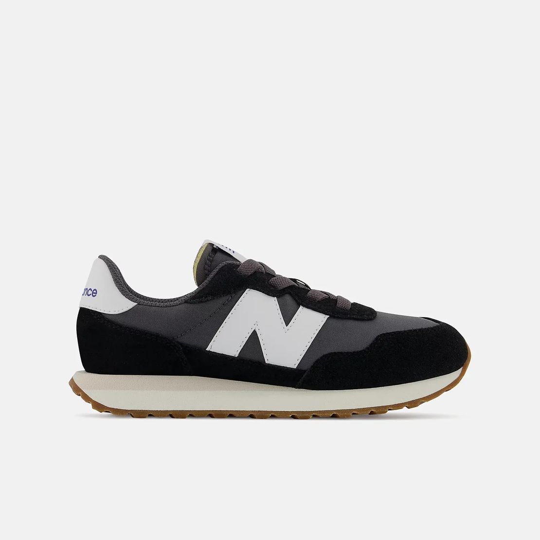New Balance - Kids' 237 Bungee | Black with Moonbeam