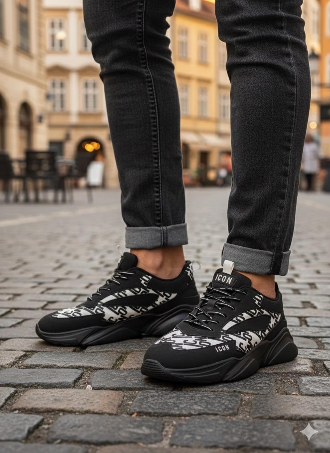 נעלי סניקרס לגבר ICON Premium - ICON Premium Sneakers